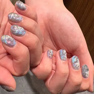 メンズ ネイル akari✨ 韓国風、メンズネイルのネイルデザイン