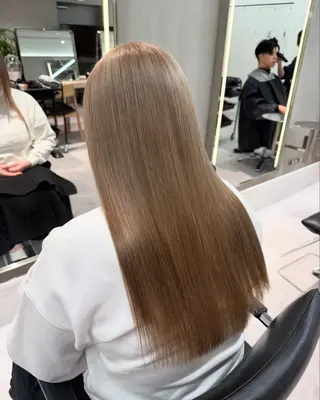 ロング カラー 🤍haruna 🤍SUIのヘアスタイル