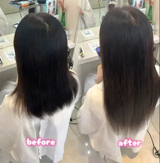 ロング 横浜🎶エクステ💟 ピンク🩷なつみ🎀のヘアスタイル