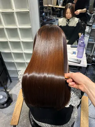 ロング 🪐縮毛矯正／海陸 翔のヘアスタイル