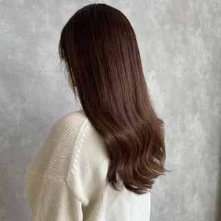 ロング hair make belle所属・國生 香織のヘアスタイル