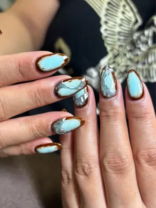 ネイル ニュアンス🥀個性派 MIYU🪅のネイルデザイン