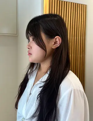 ロング 韓国ヘア/レイヤー/ sara 🎀のヘアスタイル