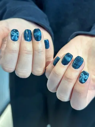 ネイル 🎀韓国レイヤー特化 🎀ベージュ/ミクのヘアスタイル