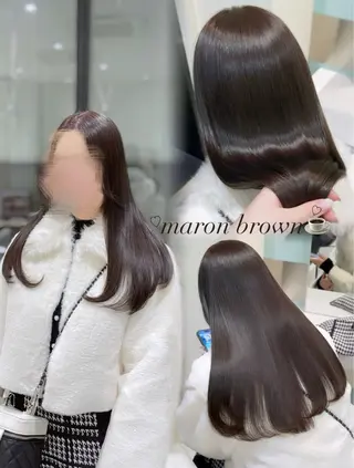 ロング カラー 𝑎𝑦𝑎𝑘𝑎 🕯のヘアスタイル