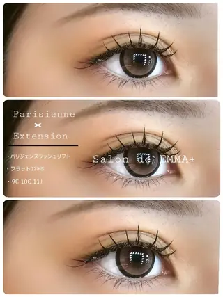 マツエク・マツパ salonde emma.のマツエク・マツパデザイン