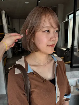 ショート 山岸 未玖のヘアスタイル