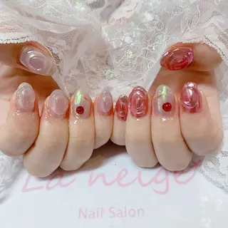 ネイル La neige* yuki 🥯🍑のネイルデザイン