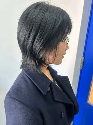 ミディアム カラー times salon名駅所属・久木原 ゆりのヘアスタイル