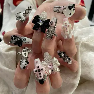 ネイル Lee Nails チップ長さだし専門店のネイルデザイン