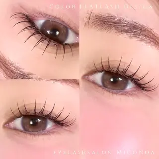 マツエク・マツパ MicoNoa所属・MicoNoa Asamiのマツエク・マツパデザイン