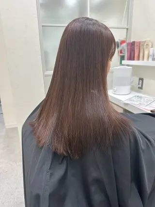 ロング 中島 結子のヘアスタイル