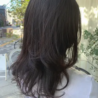ロング カラー fio マナミのヘアスタイル