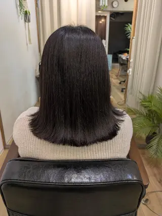 ミディアム Cafu hair Tachi所属・有馬 葵のヘアスタイル