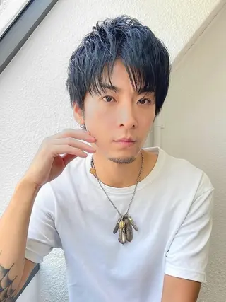 ショート メンズ メンズ/スパイキー ショート/isseyのヘアスタイル