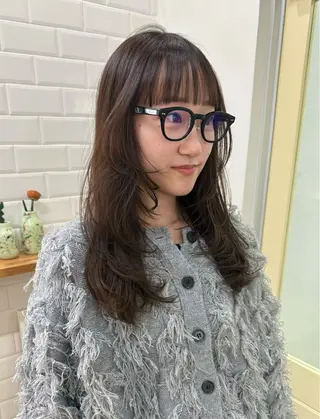 ロング カラー 四日市/レイヤー /似合わせカットのヘアスタイル