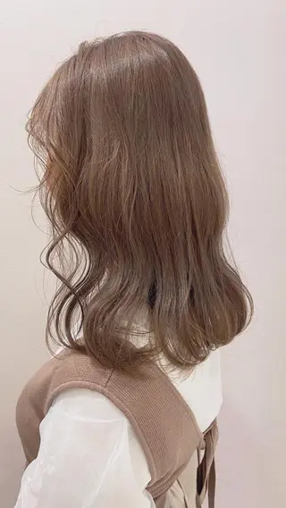 ミディアム カラー ヘアアレンジ レイヤーカット指名 No.1💖マユカのヘアスタイル