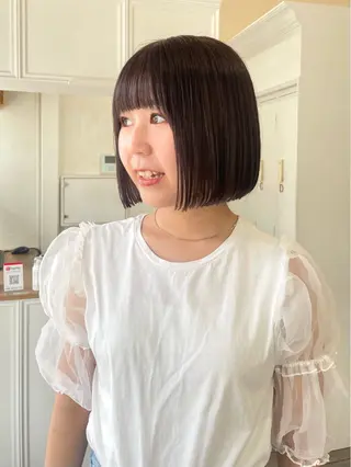 ショート カラー ⌇ROMEO京橋店⌇ 鎌谷明星🪷のヘアスタイル