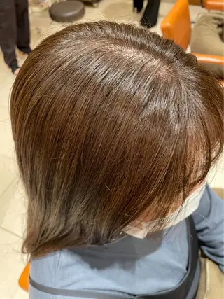 セミロング カラー Merry Land日吉所属・暖色/ベージュ/ メンズ/鈴木彩のヘアスタイル