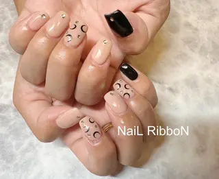 ネイル ネイルリボン 笠井のネイルデザイン