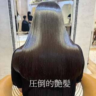 セミロング damask roseのヘアスタイル