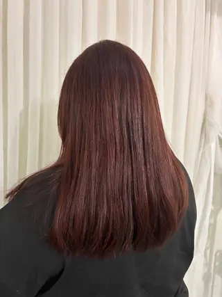 ミディアム カラー ヘアアレンジ 🌟小出　倫花🌟 艶カラー／カットのヘアスタイル
