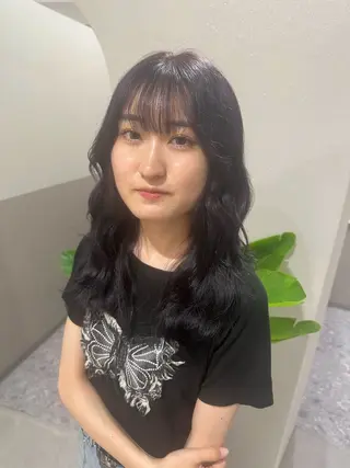 セミロング カラー 🪞個室サロン/韓国 艶髪/keito🪞のヘアスタイル