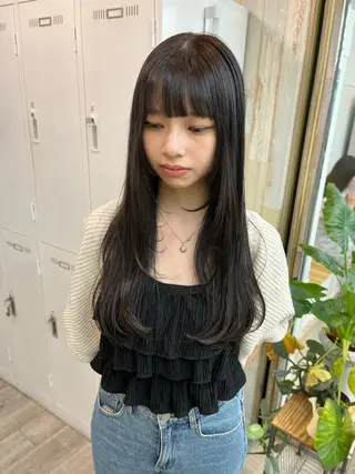 ロング カラー パーマ ヘアアレンジ メンズ 二ヶ月綺麗が続く デザイン/星野六三四のヘアスタイル