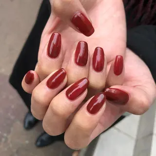 ロング カラー ヘアアレンジ キッズ ネイル マツエク・マツパ 福田 加奈のネイルデザイン