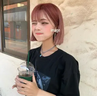 ショート MINX竹内杏奈 /艶髪.メイクのヘアスタイル