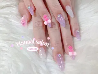 ネイル Hanaai 新大久保店　あすかのネイルデザイン