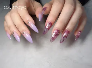 ネイル azumaya ネイリストarisaのネイルデザイン