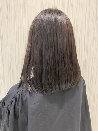 ミディアム カラー 🥀暖色韓国ヘア💕 保科侑花のヘアスタイル