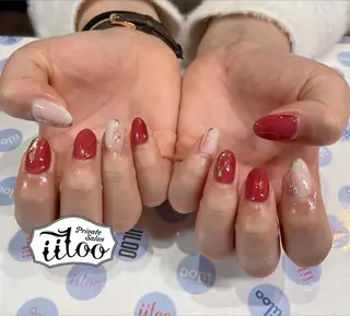 ネイル iiloo aromaworksのネイルデザイン