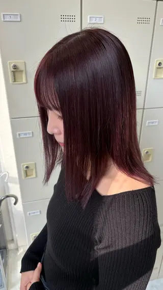 透明感カラー🍨🪞 ruriha🤍のヘアスタイル