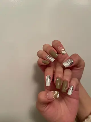 ネイル 8113 海外/y2k/韓国のネイルデザイン