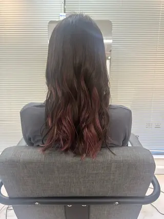 ロング カラー TELA HAIR 江口のヘアスタイル