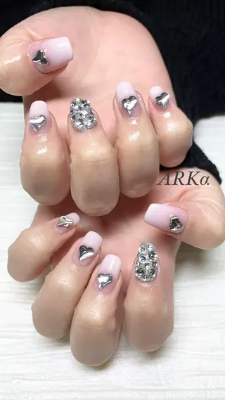 ロング ネイル Nailsalon ARKαのネイルデザイン
