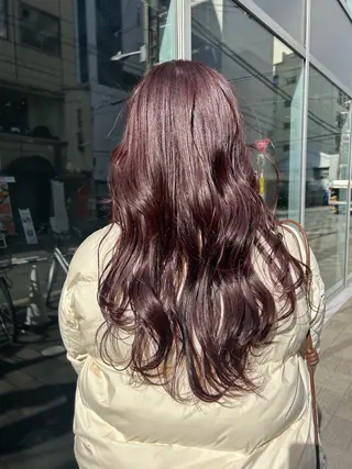 ロング カラー hinano ヒナノのヘアスタイル