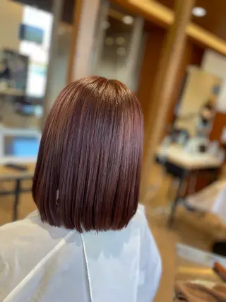 ミディアム 仙石 愛のヘアスタイル