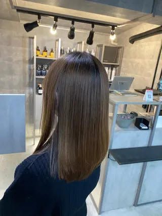 ミディアム riho 🥣🤍のヘアスタイル