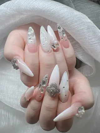 ネイル Lee Nails チップ長さだし専門店のネイルデザイン