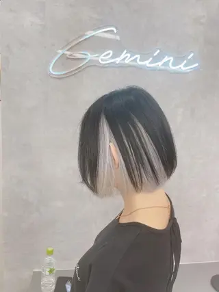 カラー Gemini代表 Maedaのヘアスタイル