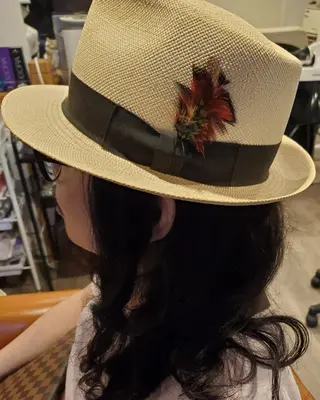 ロング メンズ spa hair  ark 富井直美のヘアスタイル