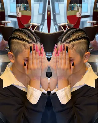 👑派手髪/カット 👑ANRYのヘアスタイル