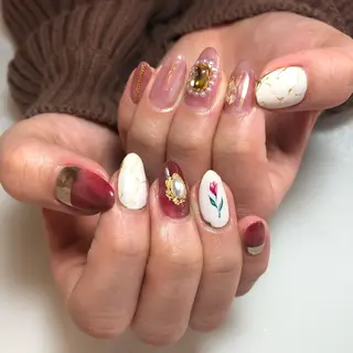 ネイル g-up nail所属・米田 律子のネイルデザイン