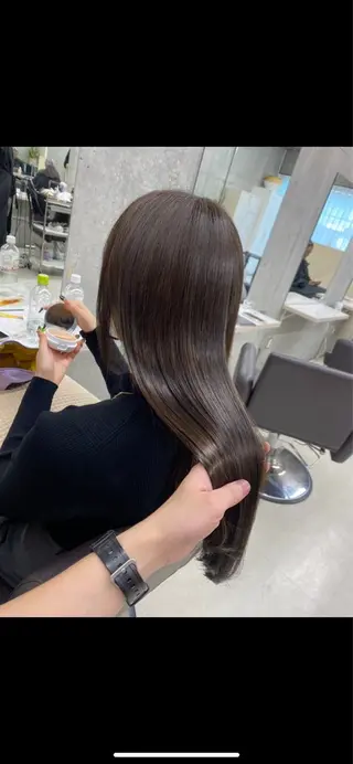 ロング Clore所属・うる艶ヘア♡韓国好き 透明感　shotaのヘアスタイル