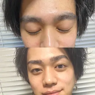 メンズ アイブロウ Froom kimieのマツエク・マツパデザイン