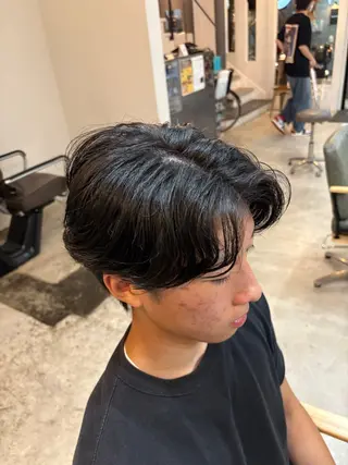 ショート パーマ Lit.by.fifth所属・litbyfifth 末吉海里のヘアスタイル