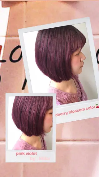 カラー Miku 🇺🇸のヘアスタイル